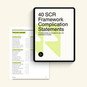 40 SCR Framework Complication Statements